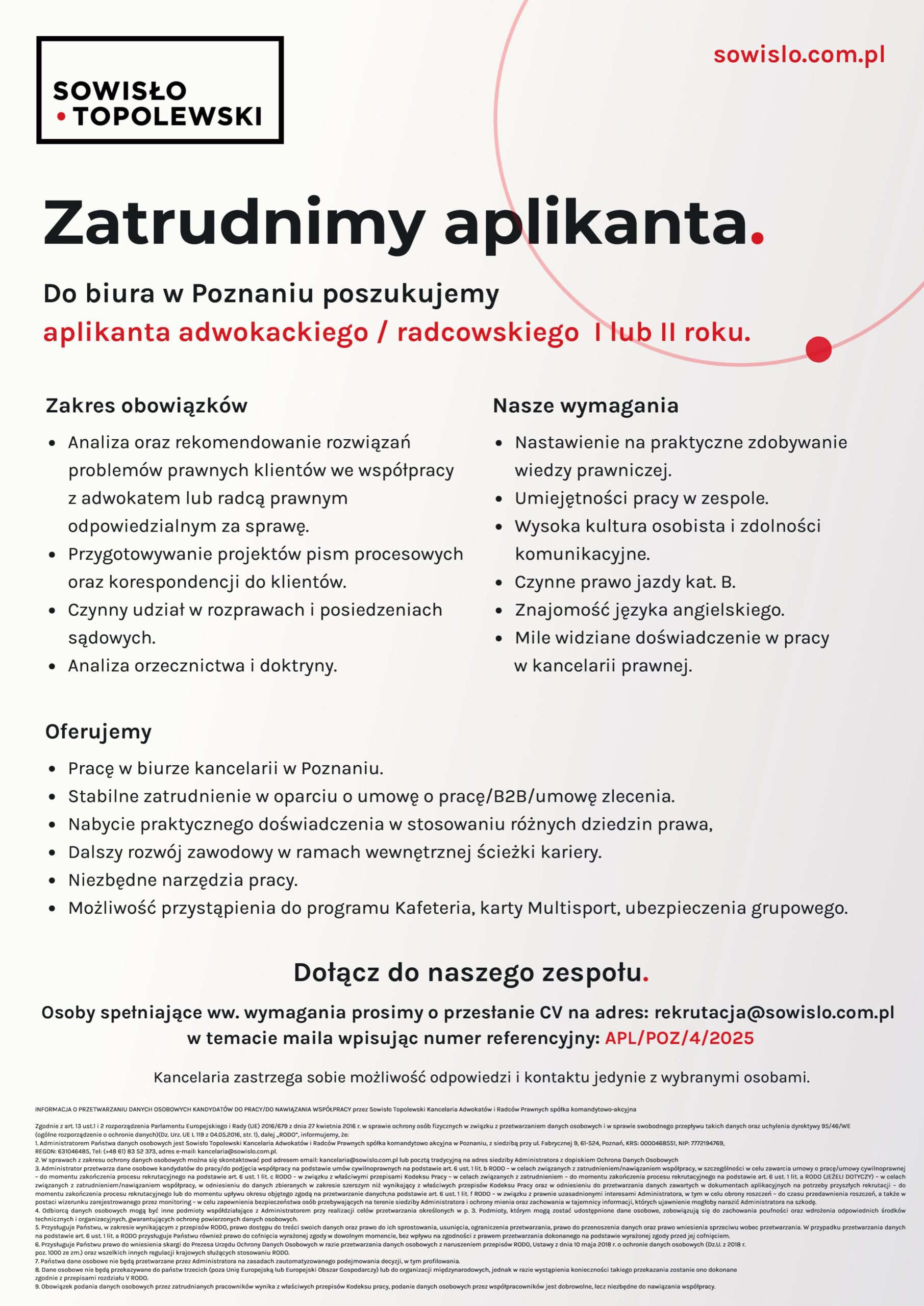 oferta pracy