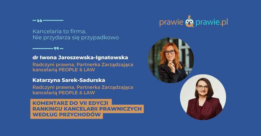 Kancelaria to firma. Nie przydarza się przypadkowo