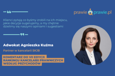 Klienci pytają co byśmy zrobili na ich miejscu, jakie decyzje sugerujemy, a my chętnie dzielimy się naszymi opiniami i sugestiami
