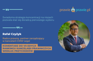 Świadoma strategia koncentracji na niszach pozwala stać się doradcą pierwszego wyboru