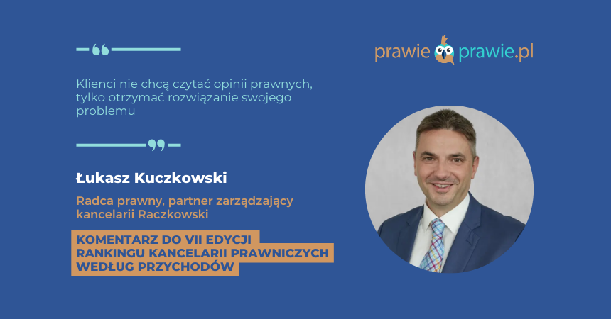 Klienci nie chcą czytać opinii prawnych, tylko otrzymać rozwiązanie swojego problemu