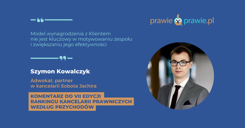 Model wynagrodzenia z Klientem nie jest kluczowy w motywowaniu zespołu i zwiększaniu jego efektywności