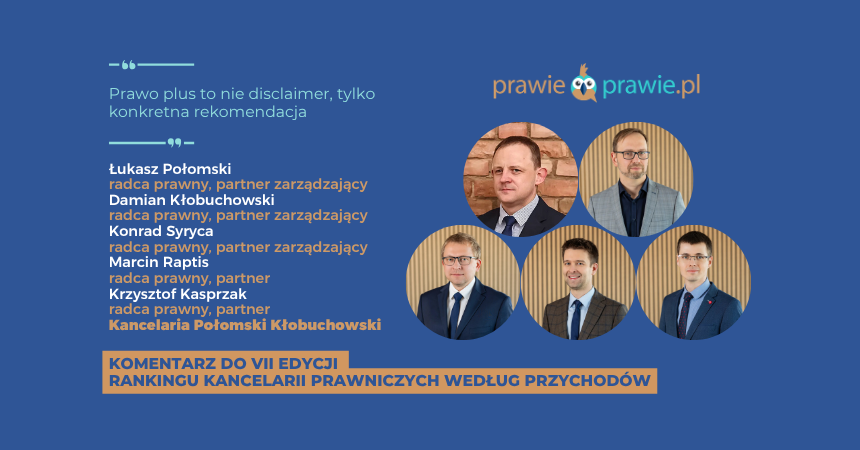 Prawo plus to nie disclaimer, tylko konkretna rekomendacja