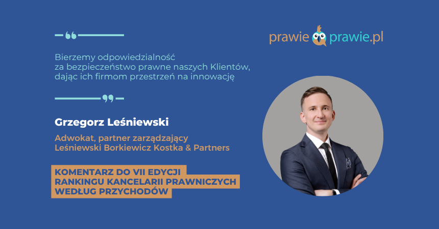 Bierzemy odpowiedzialność za bezpieczeństwo prawne naszych Klientów, dając ich firmom przestrzeń na innowację