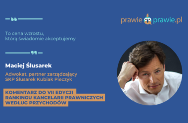 To cena wzrostu, którą świadomie akceptujemy