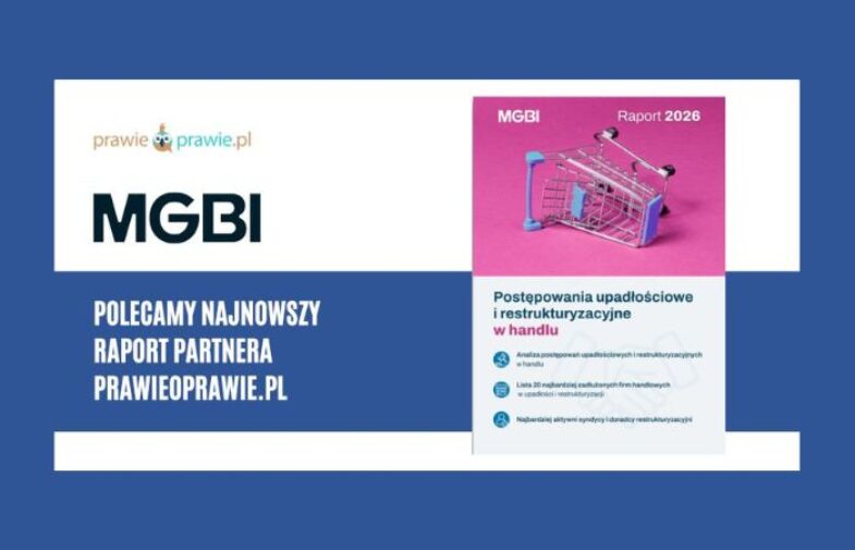 Handel 2025: stabilizacja upadłości i dalszy wzrost restrukturyzacji. MGBI publikuje nowy raport o upadłościach i restrukturyzacjach w branży handlowej